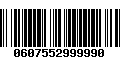 Código de Barras 0607552999990