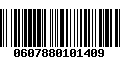 Código de Barras 0607880101409