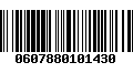 Código de Barras 0607880101430