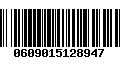 Código de Barras 0609015128947