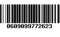 Código de Barras 0609099772623