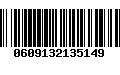 Código de Barras 0609132135149