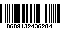 Código de Barras 0609132436284