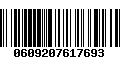 Código de Barras 0609207617693