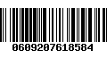 Código de Barras 0609207618584