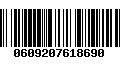 Código de Barras 0609207618690