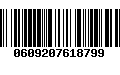 Código de Barras 0609207618799