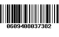 Código de Barras 0609408037382