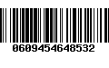 Código de Barras 0609454648532