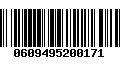 Código de Barras 0609495200171