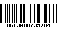 Código de Barras 0613008735784