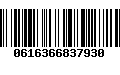 Código de Barras 0616366837930