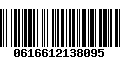 Código de Barras 0616612138095