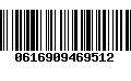 Código de Barras 0616909469512