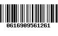 Código de Barras 0616909561261