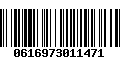 Código de Barras 0616973011471