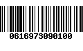 Código de Barras 0616973090100