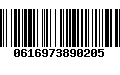 Código de Barras 0616973890205
