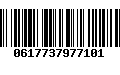 Código de Barras 0617737977101