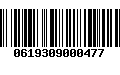 Código de Barras 0619309000477