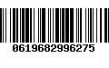 Código de Barras 0619682996275