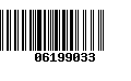 Código de Barras 06199033