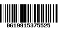 Código de Barras 0619915375525