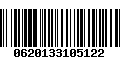 Código de Barras 0620133105122