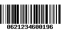 Código de Barras 0621234600196