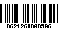 Código de Barras 0621269000596