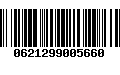 Código de Barras 0621299005660