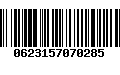 Código de Barras 0623157070285