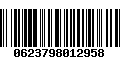 Código de Barras 0623798012958