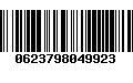 Código de Barras 0623798049923