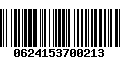 Código de Barras 0624153700213
