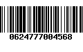 Código de Barras 0624777004568