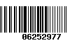 Código de Barras 06252977