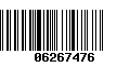 Código de Barras 06267476