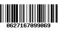 Código de Barras 0627167099069
