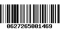 Código de Barras 0627265001469