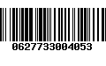 Código de Barras 0627733004053
