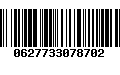 Código de Barras 0627733078702
