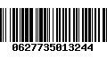 Código de Barras 0627735013244
