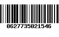 Código de Barras 0627735021546