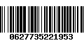 Código de Barras 0627735221953