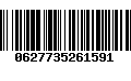Código de Barras 0627735261591