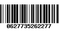 Código de Barras 0627735262277