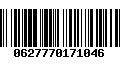 Código de Barras 0627770171046