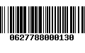 Código de Barras 0627788000130