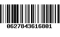 Código de Barras 0627843616801